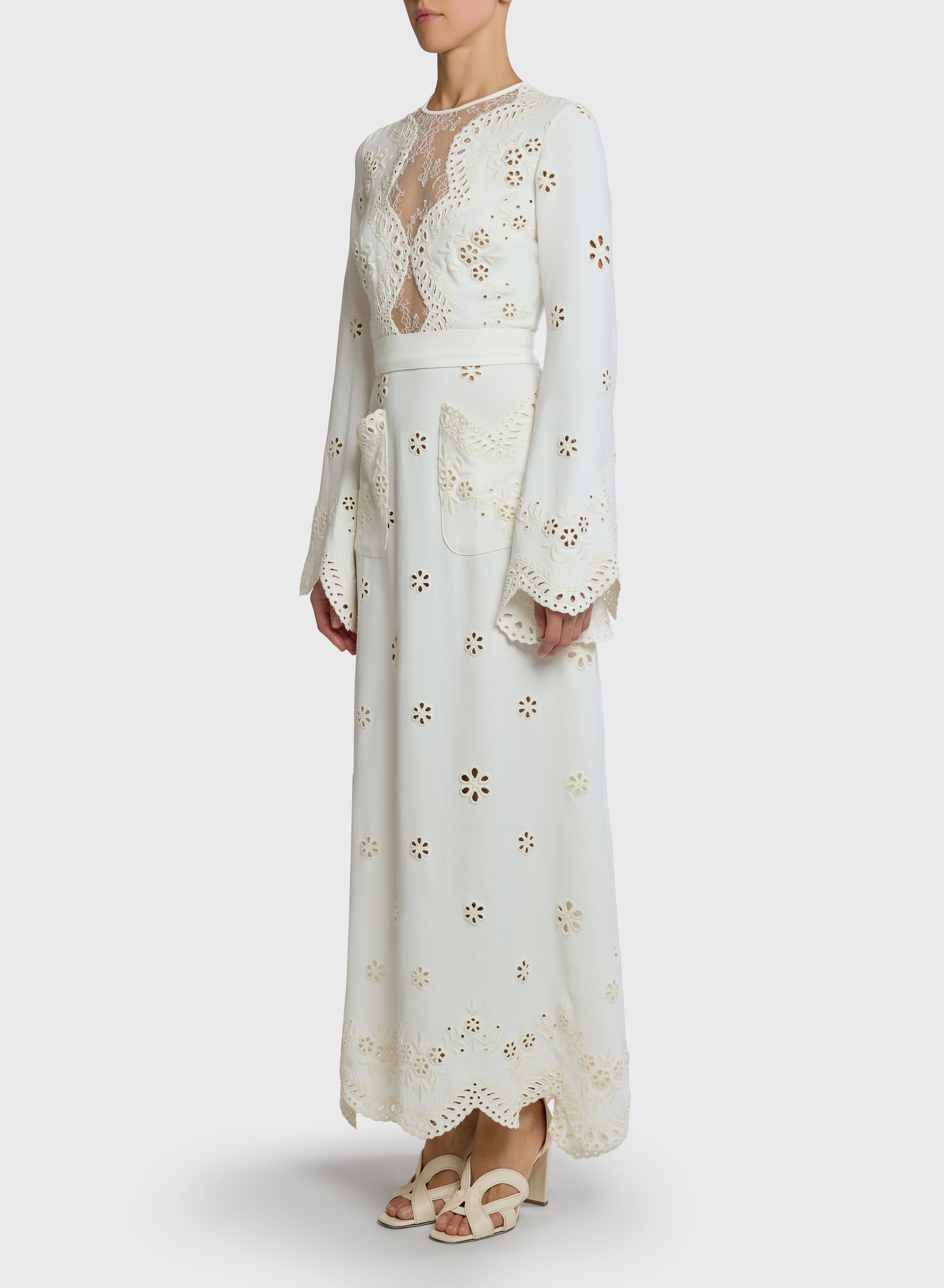 Embroidered Cady Dress – ELIE SAAB